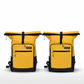 Voyager Mustard Backpack: Set of 2