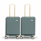 Ascend Carry-on Trolley (Teal): Set of 2