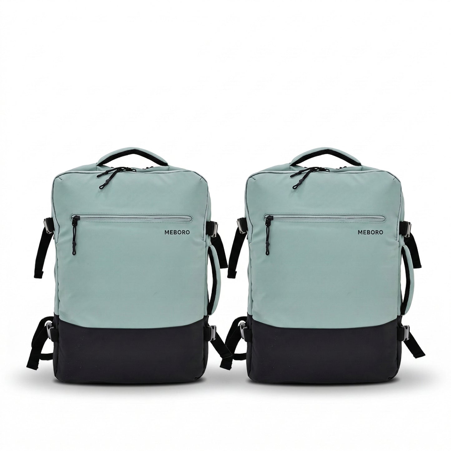 Candence Glacier Teal Backpack: Set of 2