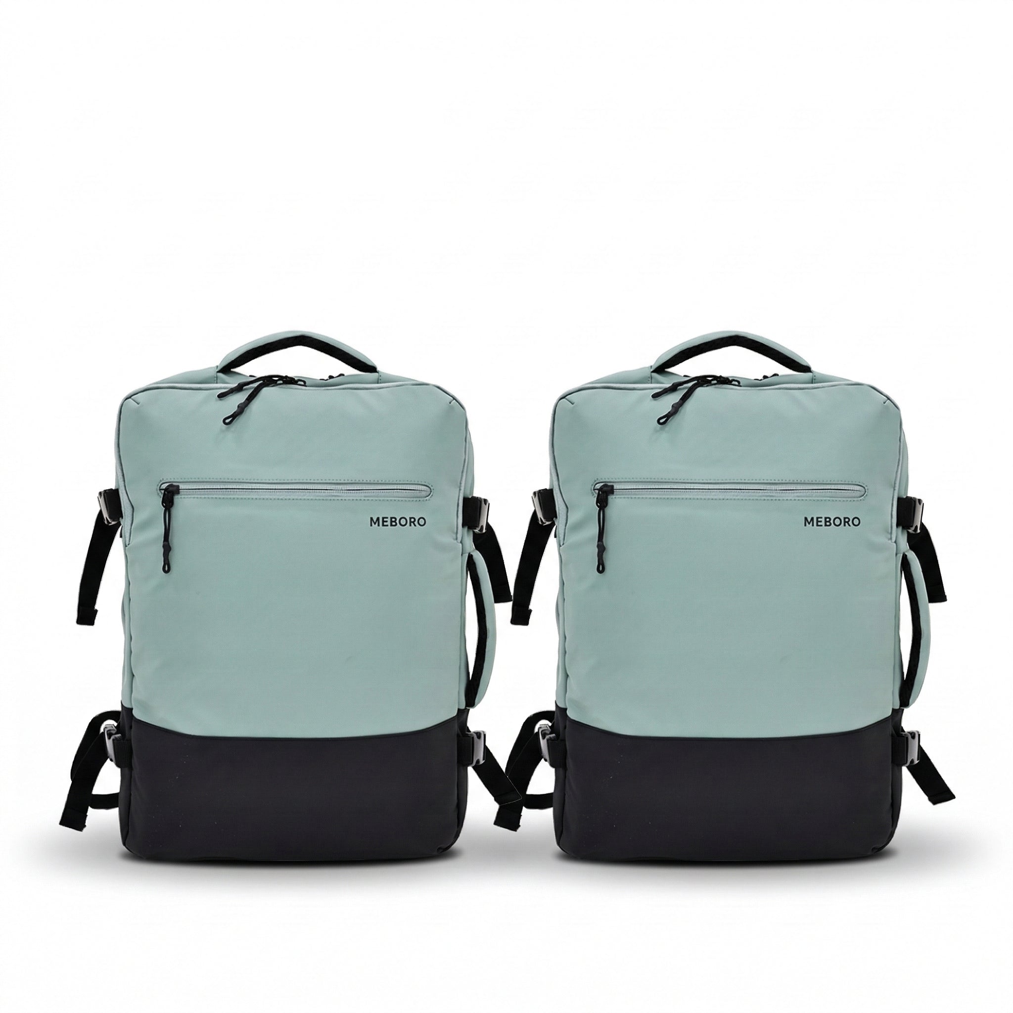 Candence Glacier Teal Backpack: Set of 2