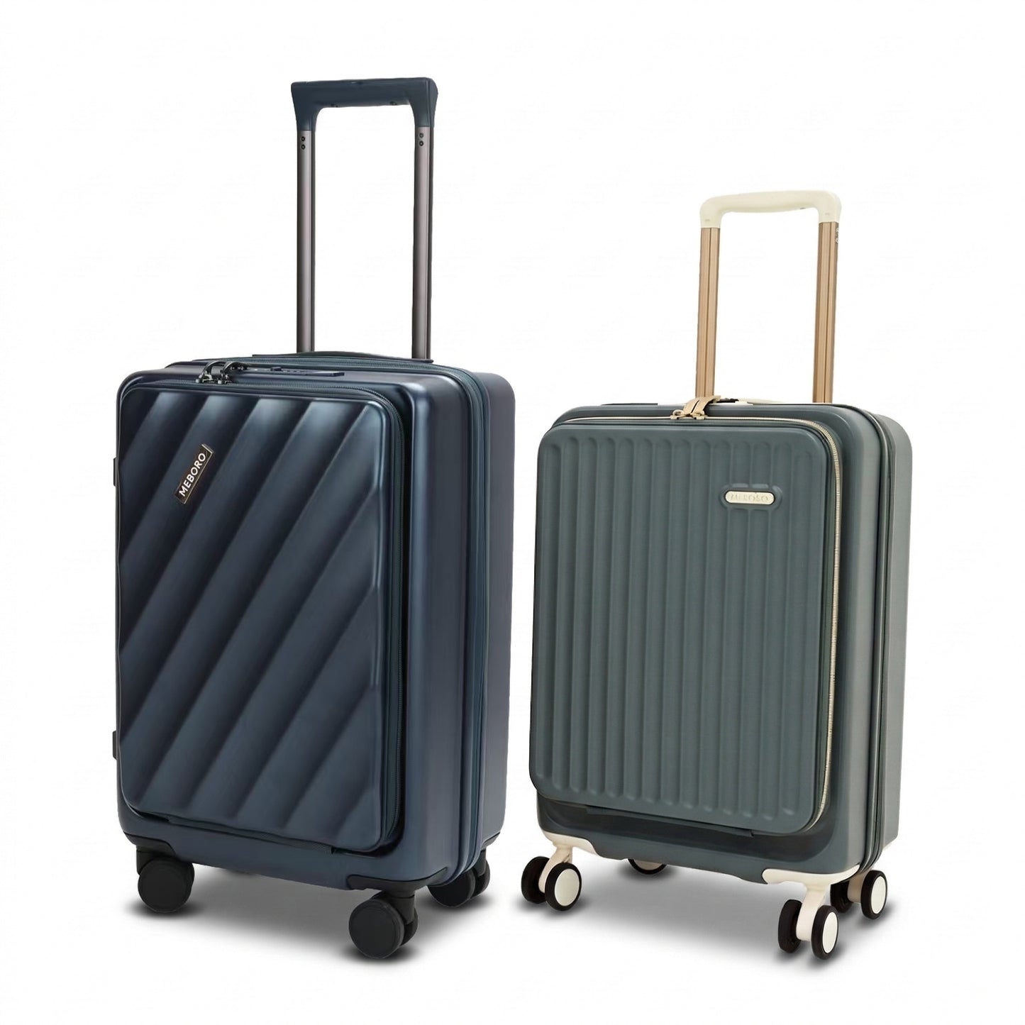 Ascend Carry-on Trolley (Teal) + Expand Pro Blue Carry-on