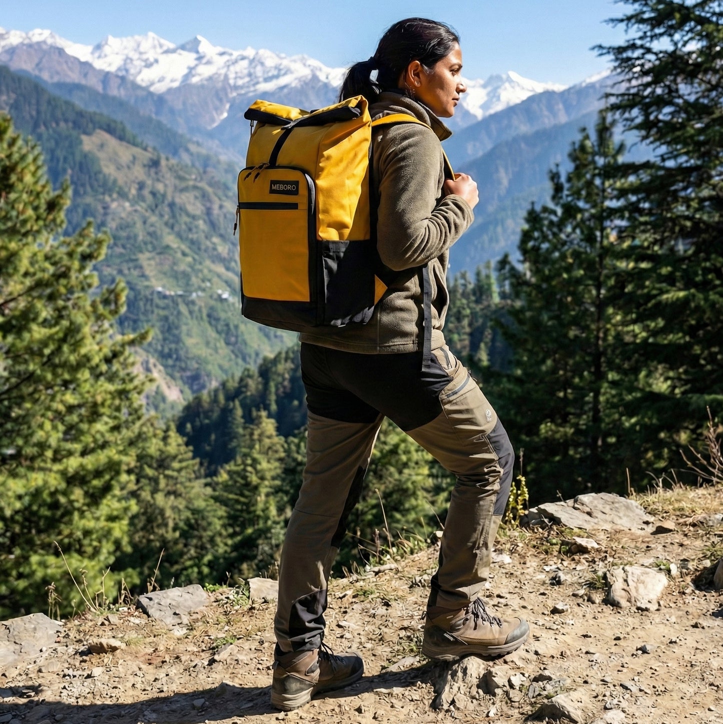 Voyager Mustard Backpack