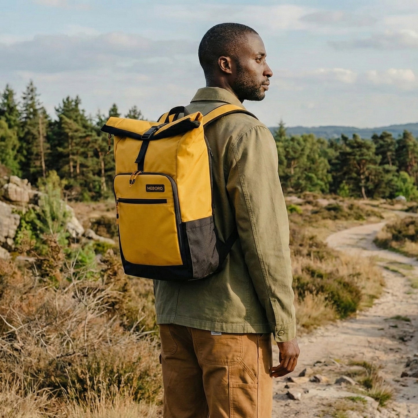 Voyager Mustard Backpack