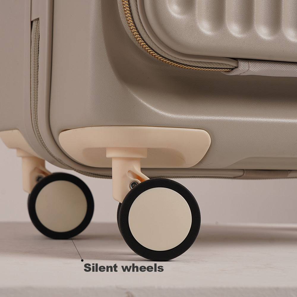Ascend Carry‑on Trolly  (Ivory)
